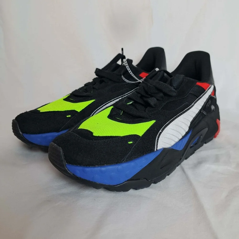Puma Men's RS-TRCK x NFS (Need For Speed) Sneakers Black 307691 01 Size 9
